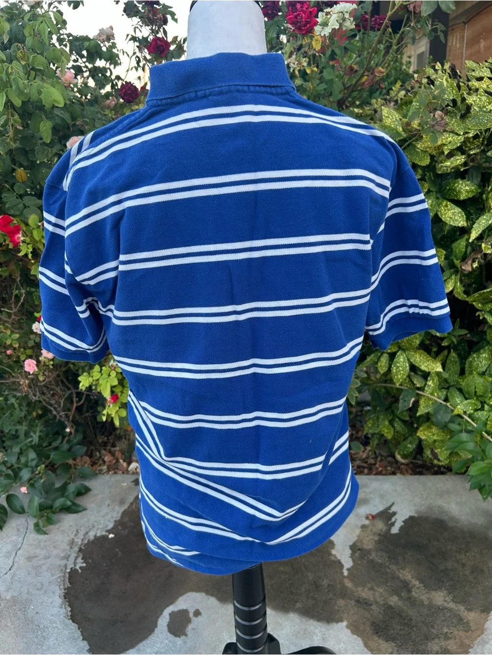 Ralph Lauren Preppy Old Money Country Club Striped Polo Shirt